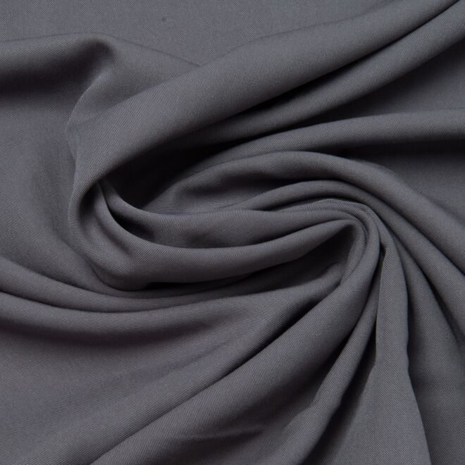 Viskose-Twill "Jana" grau