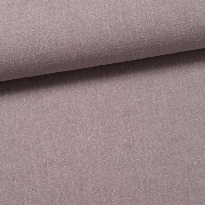 Stonewashed Leinen taupe