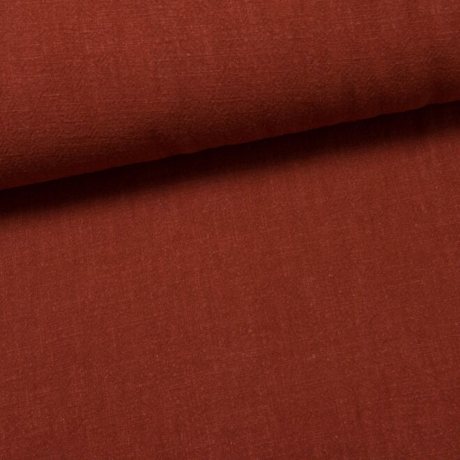 Stonewashed Leinen terra