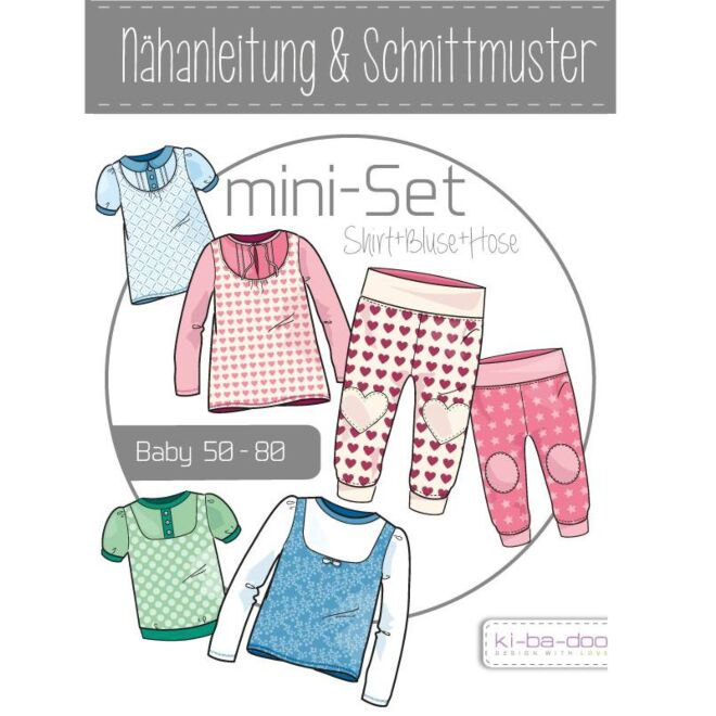 Papierschnittmuster "Baby Set Girl"