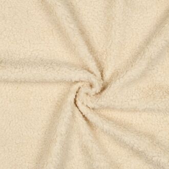 Baumwoll-Teddy beige