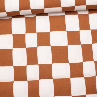 Canvas Karamell Checks