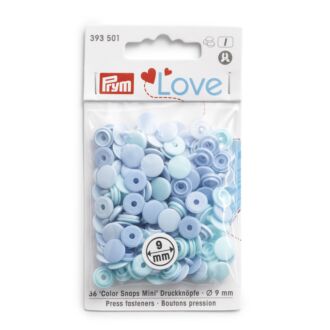 Prym Love Color Snaps Mini 9mm blau