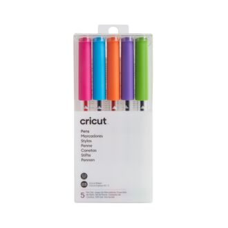 Cricut Explore/Maker Extra Fine Point (0,3mm) Pen Set 5-pack (Brights)