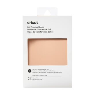 Cricut Foil Transfer Sheets ROSE GOLD 10,1x15,2cm