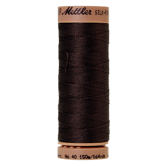 Silk-Finish Cotton 40, 150m - Very Dark Brown FNr. 1002