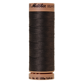 Silk-Finish Cotton 40, 150m - Charcoal FNr. 1282