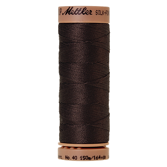 Silk-Finish Cotton 40, 150m - Black Peppercorn FNr. 1382