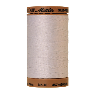 Silk-Finish Cotton 40, 457m - White FNr. 2000