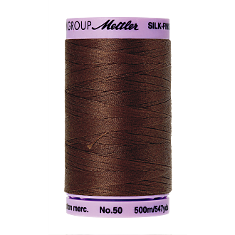 Silk-Finish Cotton 50, 500m - Friar Brown FNr. 0173