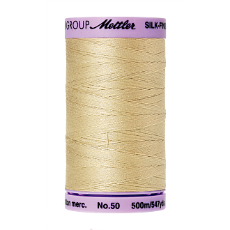 Silk-Finish Cotton 50, 500m - Ivory FNr. 0265