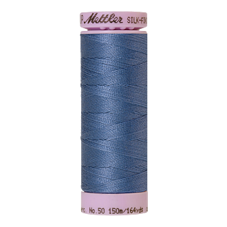 Silk-Finish Cotton 50, 150m - Smoky Blue FNr. 0351