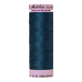 Silk-Finish Cotton 50, 150m - Tartan Blue FNr. 0485