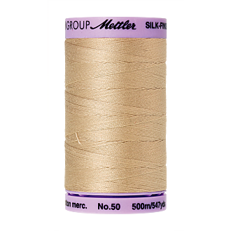 Silk-Finish Cotton 50, 500m - Oat Flakes FNr. 0537