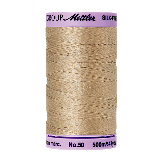 Silk-Finish Cotton 50, 500m - Straw FNr. 0538