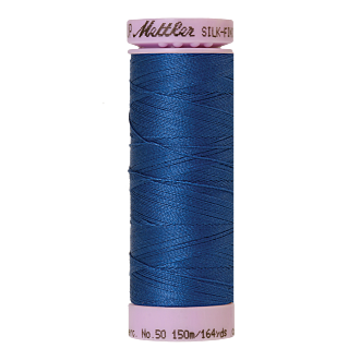 Silk-Finish Cotton 50, 150m - Snorkel Blue FNr. 0697
