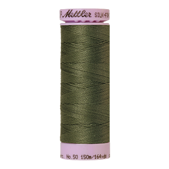 Silk-Finish Cotton 50, 150m - Burnt Olive FNr. 0731