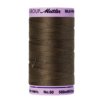 Silk-Finish Cotton 50, 500m - Olive FNr. 1043