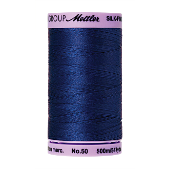 Silk-Finish Cotton 50, 500m - Royal Blue FNr. 1303