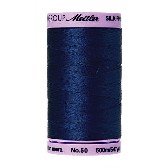 Silk-Finish Cotton 50, 500m - Imperial Blue FNr. 1304