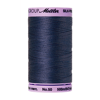 Silk-Finish Cotton 50, 500m - True Navy FNr. 1365