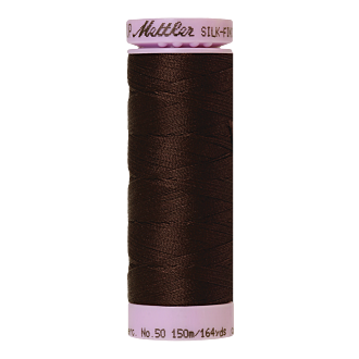 Silk-Finish Cotton 50, 150m - Black Peppercorn FNr. 1382