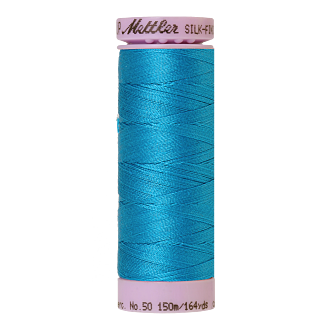 Silk-Finish Cotton 50, 150m - Caribbean Blue FNr. 1394