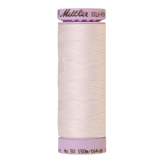 Silk-Finish Cotton 50, 150m - White FNr. 2000