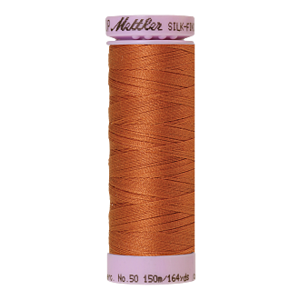 Silk-Finish Cotton 50, 150m - Amber Brown FNr. 2103
