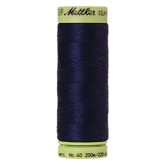 Silk-Finish Cotton 60, 200m - Dark Indigo FNr. 0016