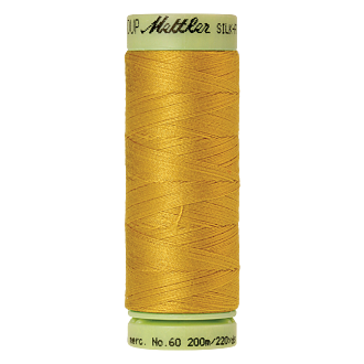 Silk-Finish Cotton 60, 200m - Nugget Gold FNr. 0117