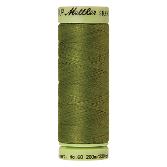 Silk-Finish Cotton 60, 200m - Moss Green FNr. 0882