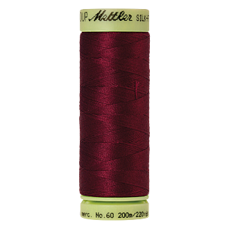 Silk-Finish Cotton 60, 200m - Cranberry FNr. 0918