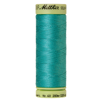 Silk-Finish Cotton 60, 200m - Deep Aqua FNr. 1091