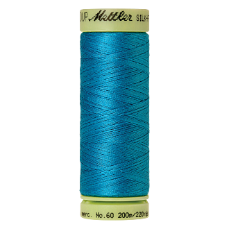 Silk-Finish Cotton 60, 200m - Caribbean Blue FNr. 1394
