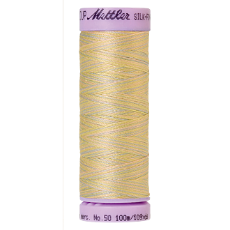Silk-Finish Multi 50, 100m - Palest Pastels  FNr. 9844