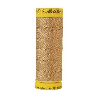 Silk-Finish Cotton 28, 80m - Oat Straw FNr. 0260