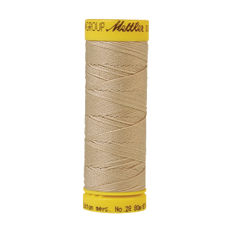 Silk-Finish Cotton 28, 80m - Eggshell FNr. 1000