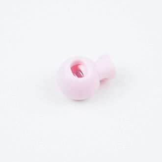 4mm Kordelstopper rund rosa
