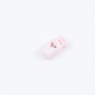 3mm Kordelstopper Zylinder rosa