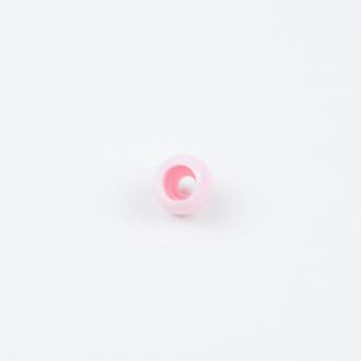 3mm Kordelende rund rosa