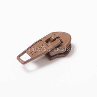 5mm Pin-Lock Schieber mittelbraun (3 Stück)