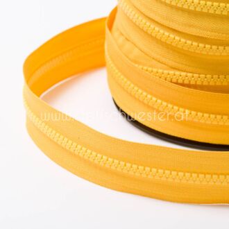 5mm Profil-Endlosreißverschluss gelb