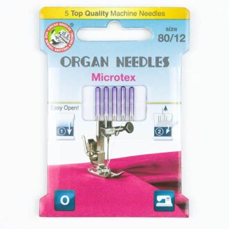 Organ Microtex Nadeln 80, 130/705H, Eco Pack