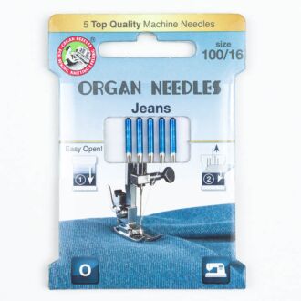 Organ Jeans Nadeln 100, 130/705H, Eco Pack