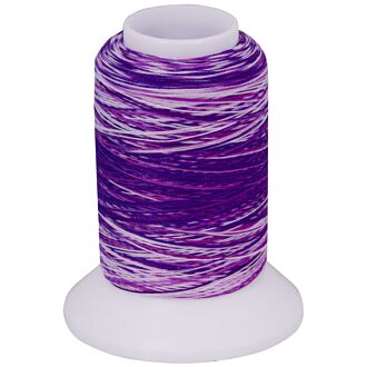 baby lock Multicolor Bauschgarn, 1000m - violett-weiß